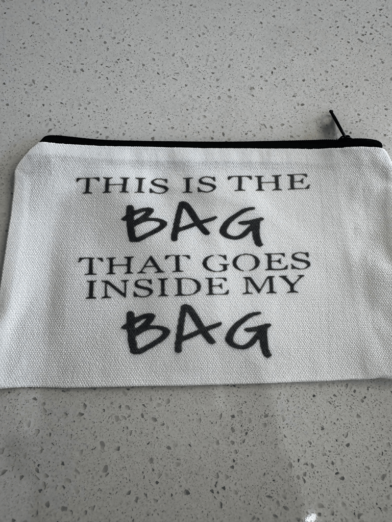 This is the Bag Makeup Bag