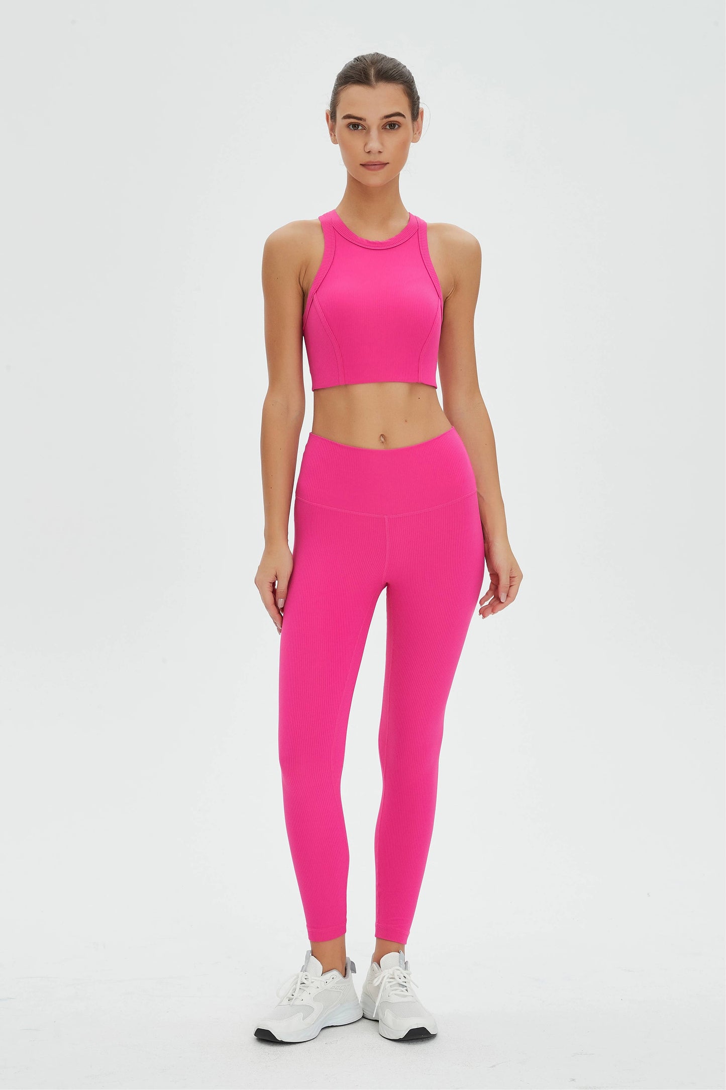 Aurelia Ribbed High Waist Leggings