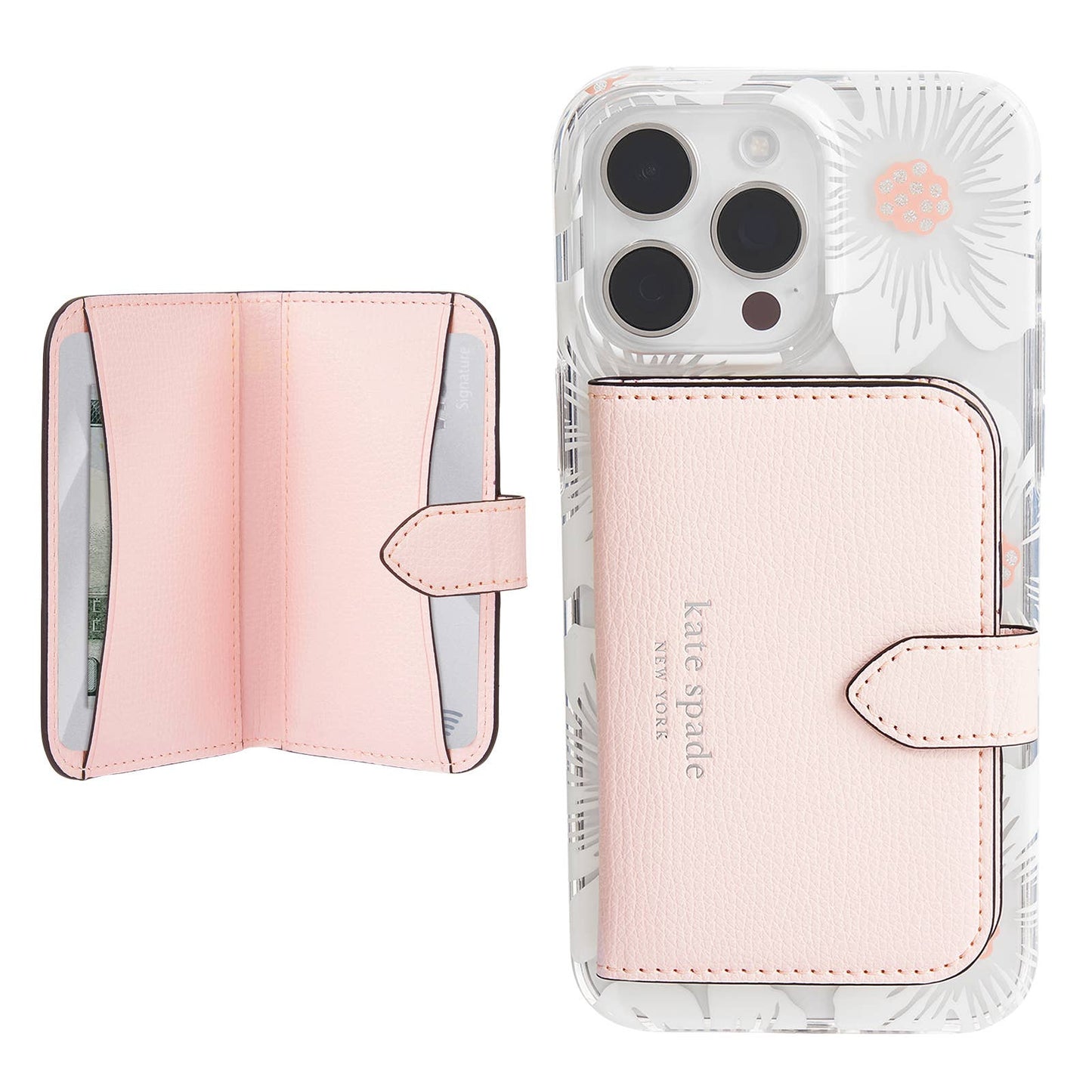 Kate spade new york Morgan Wallet MagSafe Chalk Pink