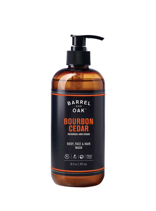 Bourbon Cedar - All-In-One Wash - 16 fl oz