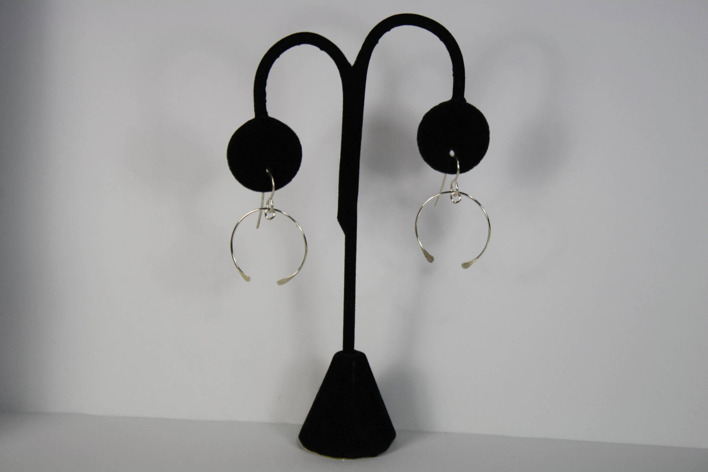 Sterling Silver Earrings Wishbone