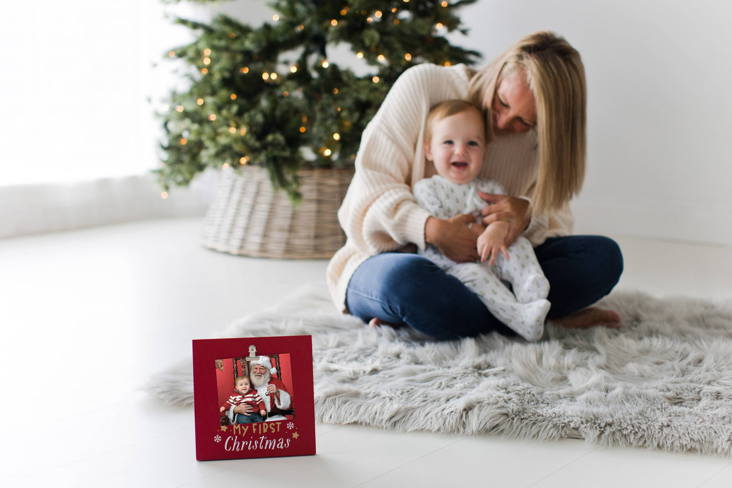 My First Christmas Holiday Frame