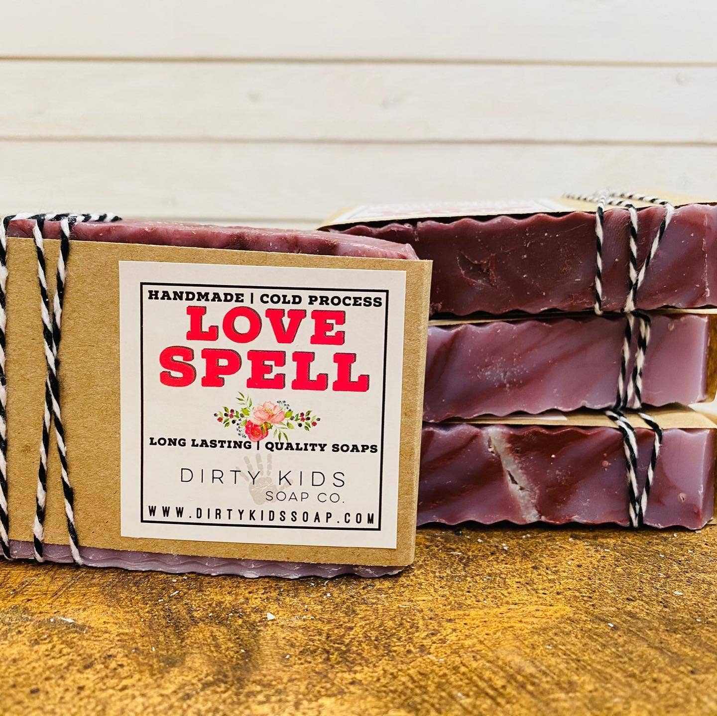 LOVE SPELL BAR SOAP / COLD PROCESS / MOISTURIZING