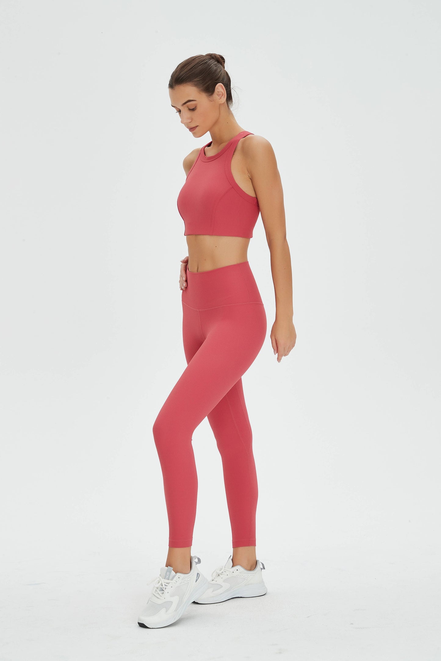 Aurelia Ribbed High Waist Leggings