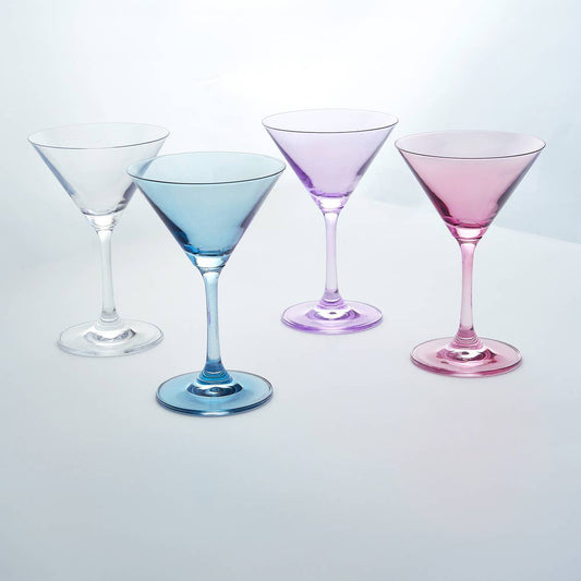 Set of Four Veneto Martini Glasses
