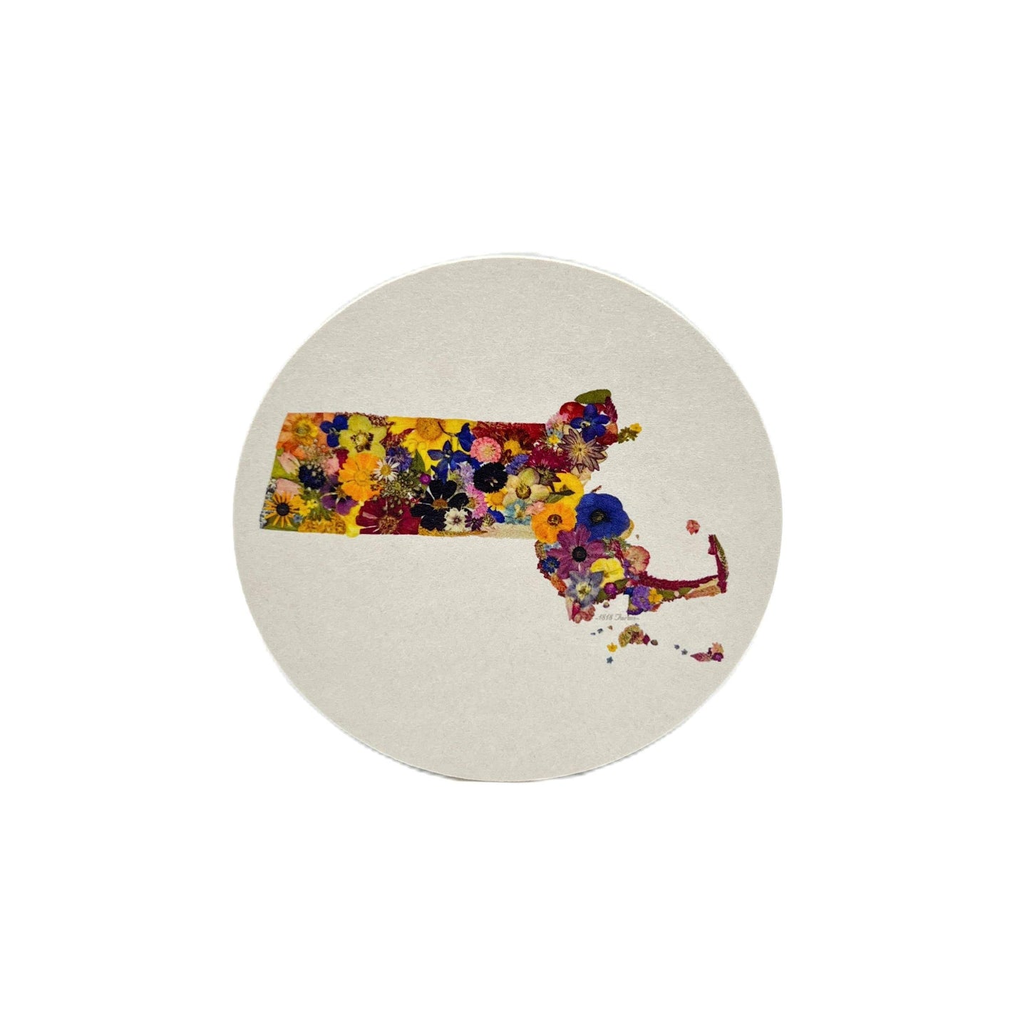 "Where I Bloom" State Coasters- Set of 6