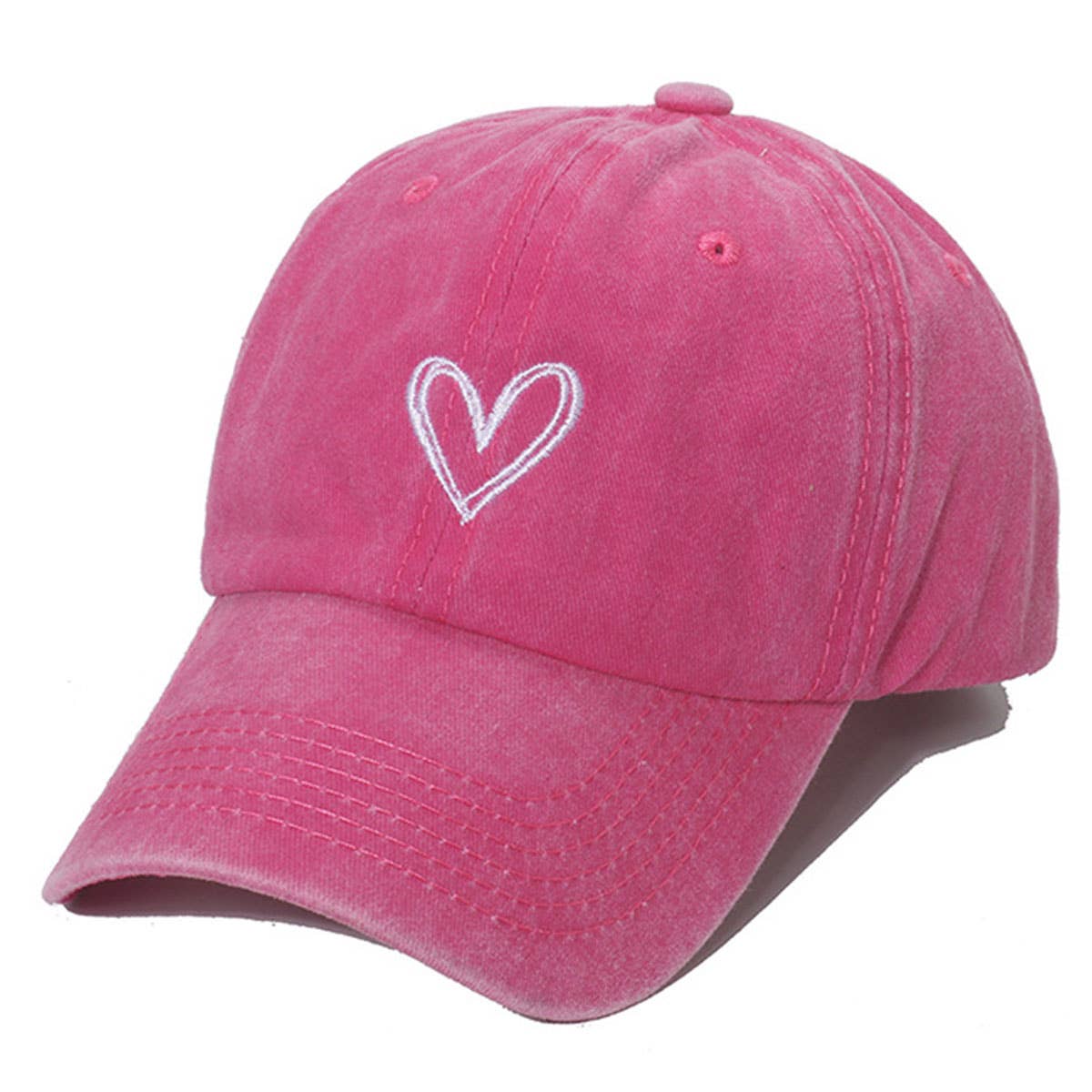 Heart Baseball Cap, Sun Hat CWAH0012