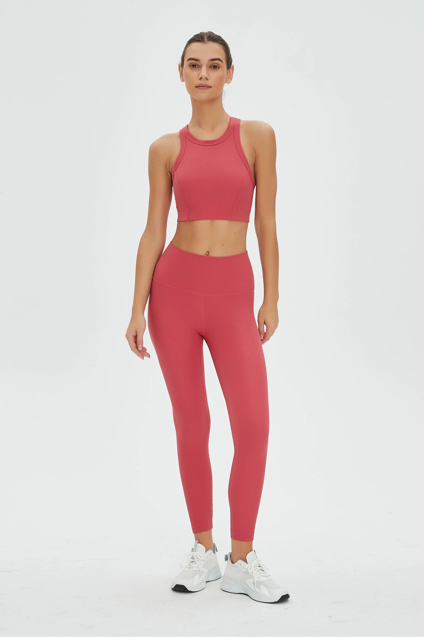 Aurelia Ribbed High Waist Leggings