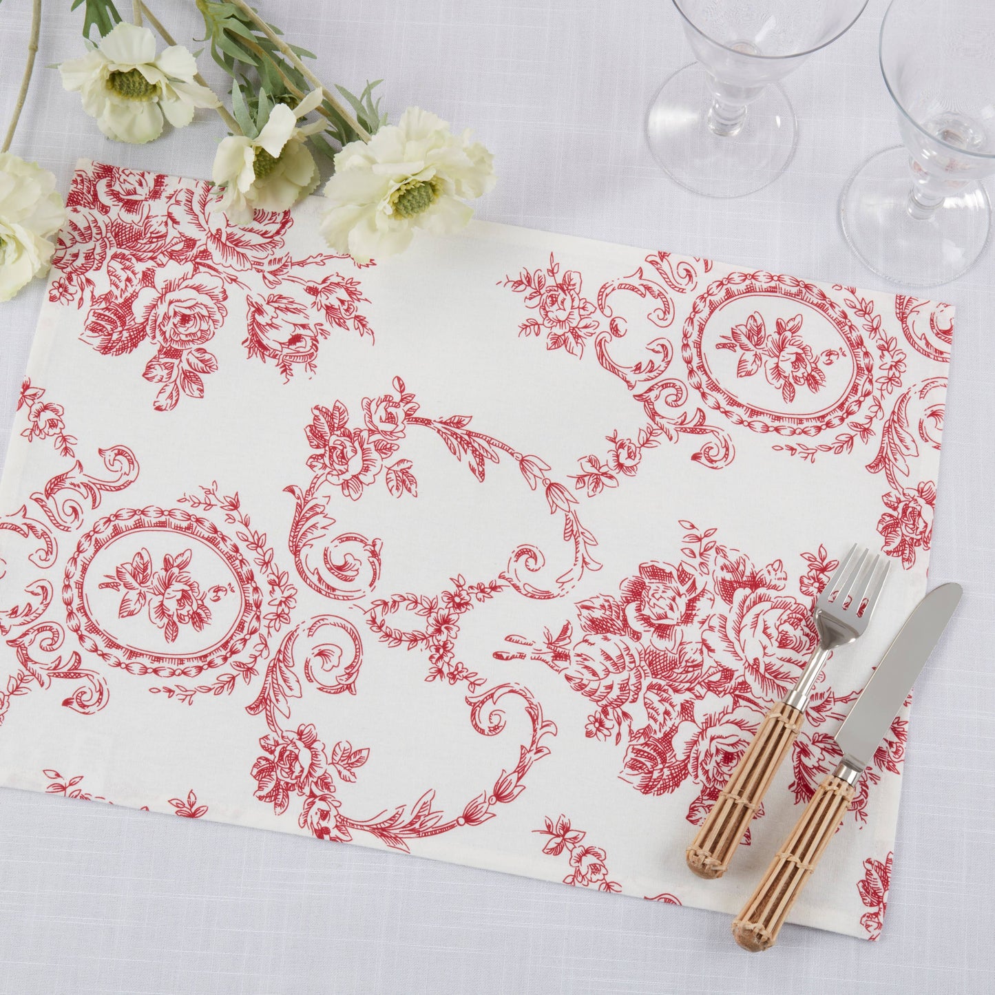 Toile Floral Placemat