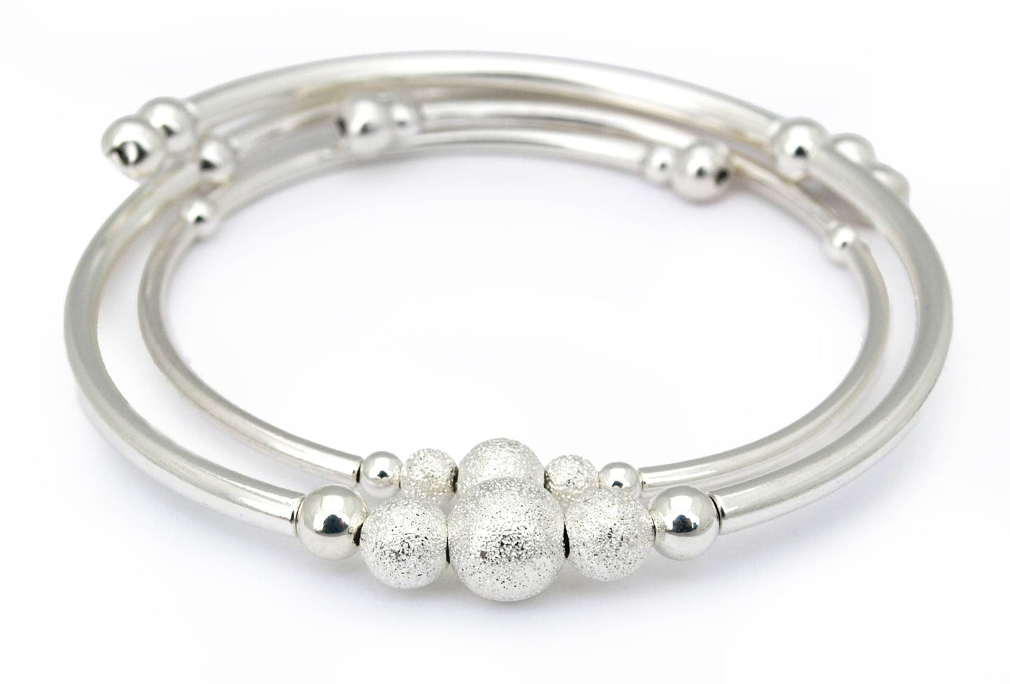 Silver Mother Daughter Bracelets SMALL ONLY