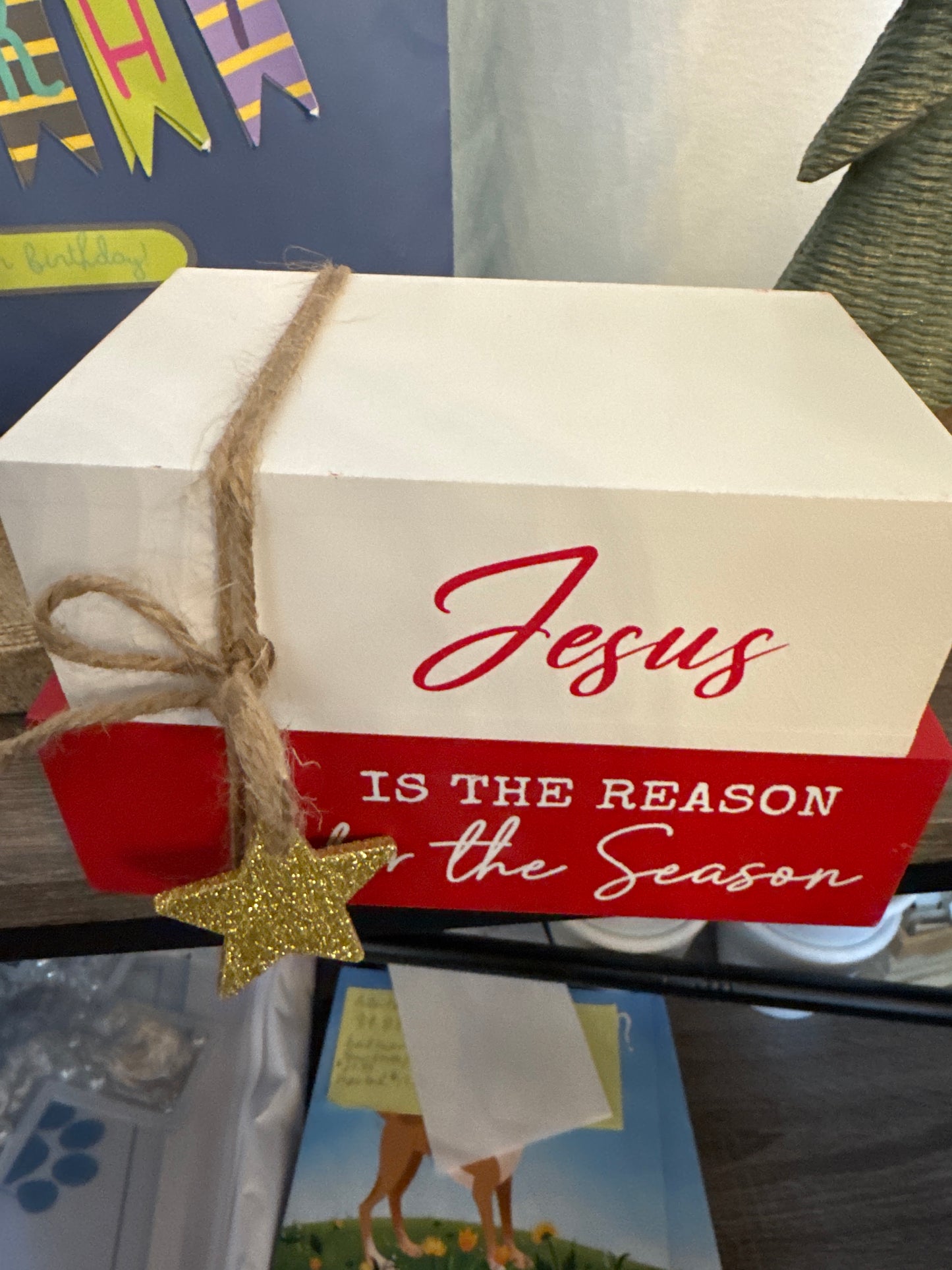 Christmas Book Sitter