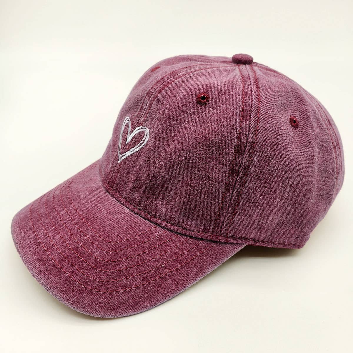 Heart Baseball Cap, Sun Hat CWAH0012