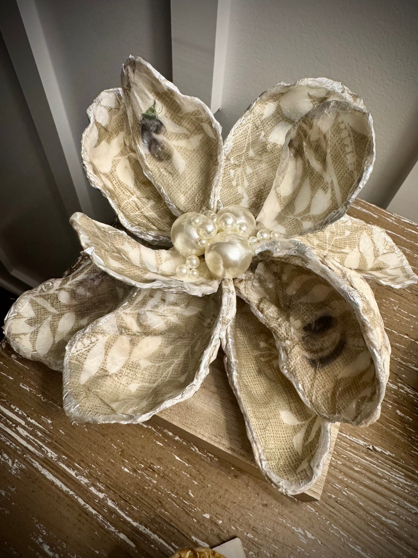 Oyster Magnolia Flower