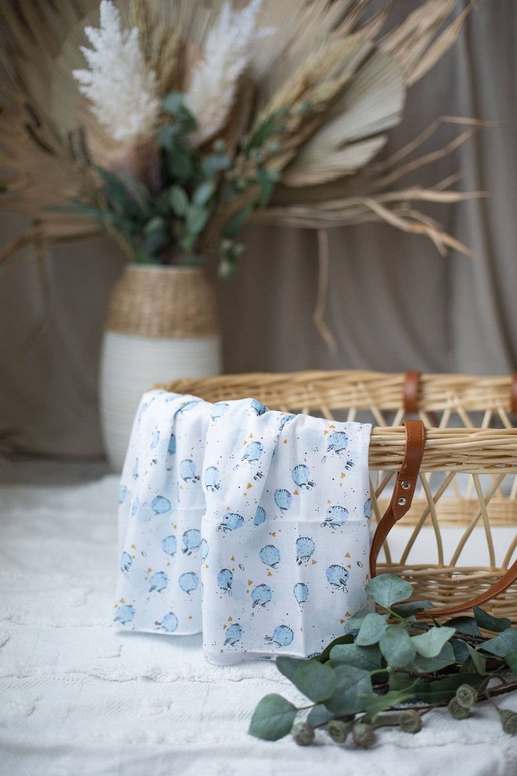 Hot Air Balloon Muslin Swaddle