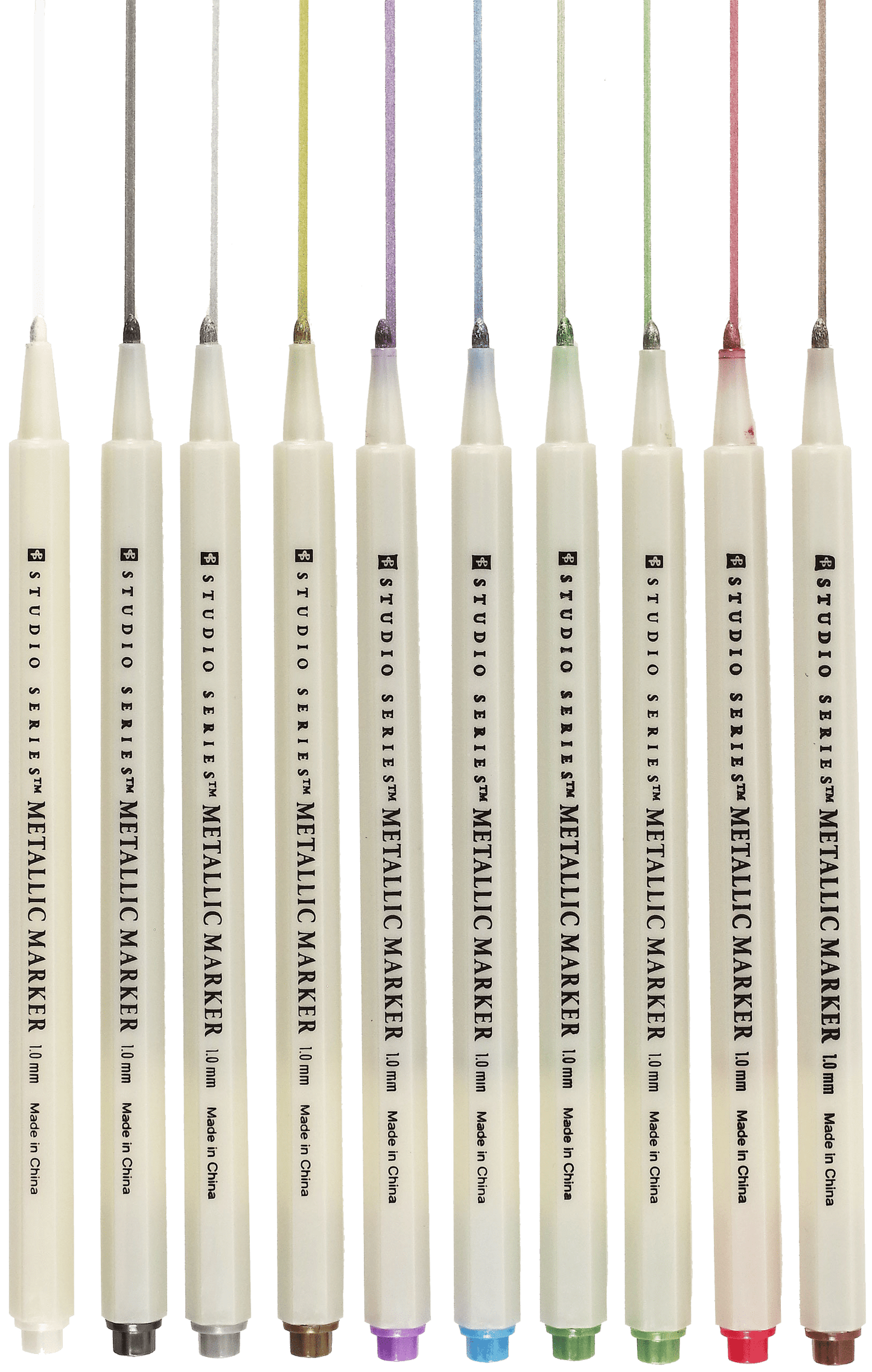 Studio Series Metallic Markers (set of 10)