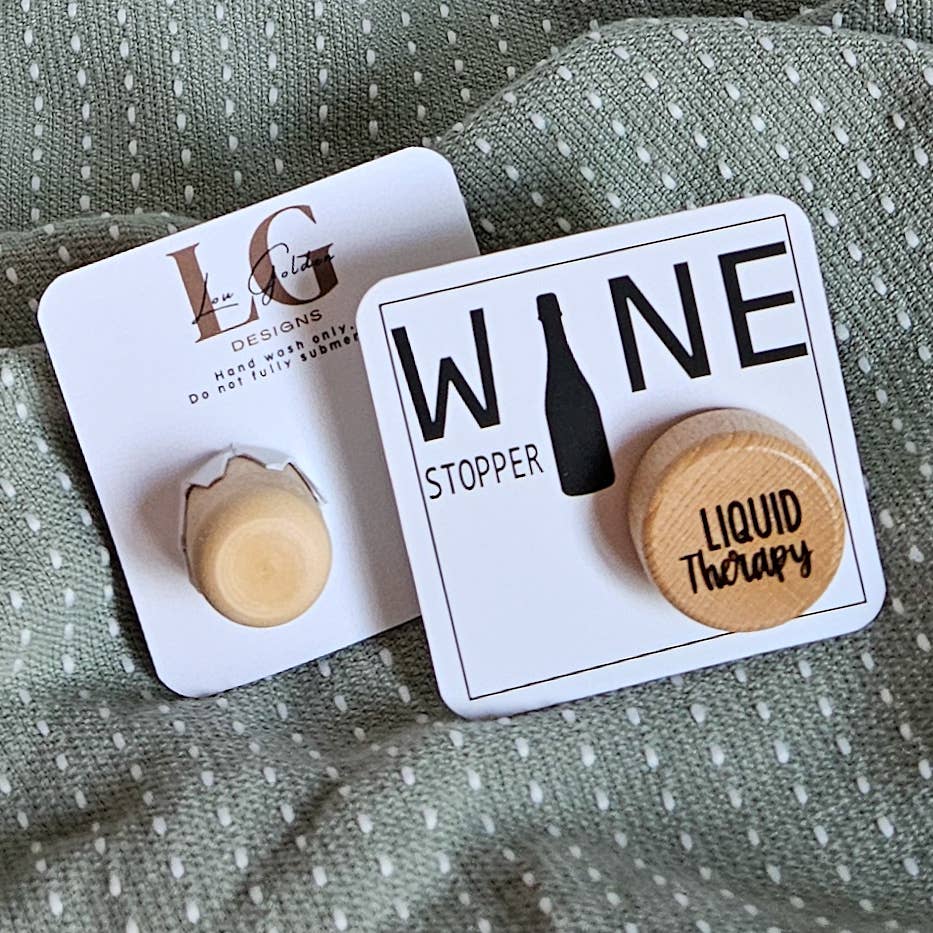 Liquid Therapy Wine Stopper