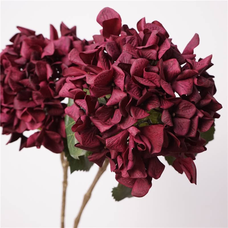24"Hydrangea–(7"Bloom)