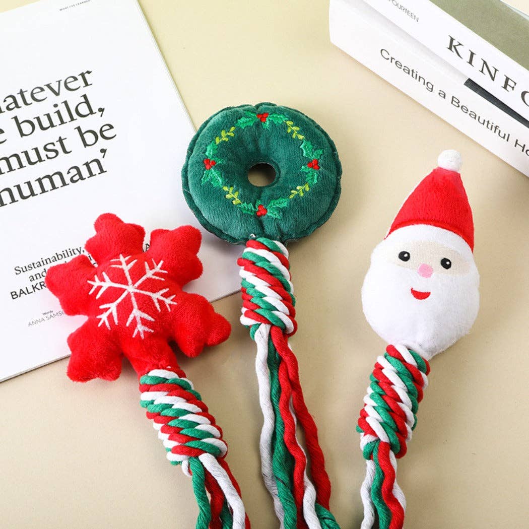 Cheerhunting - Holiday Tug Rope Toy