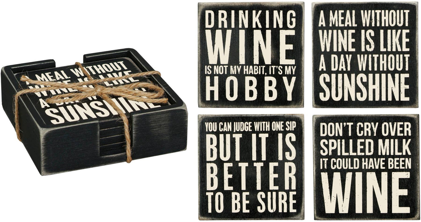 Wine Coaster Set