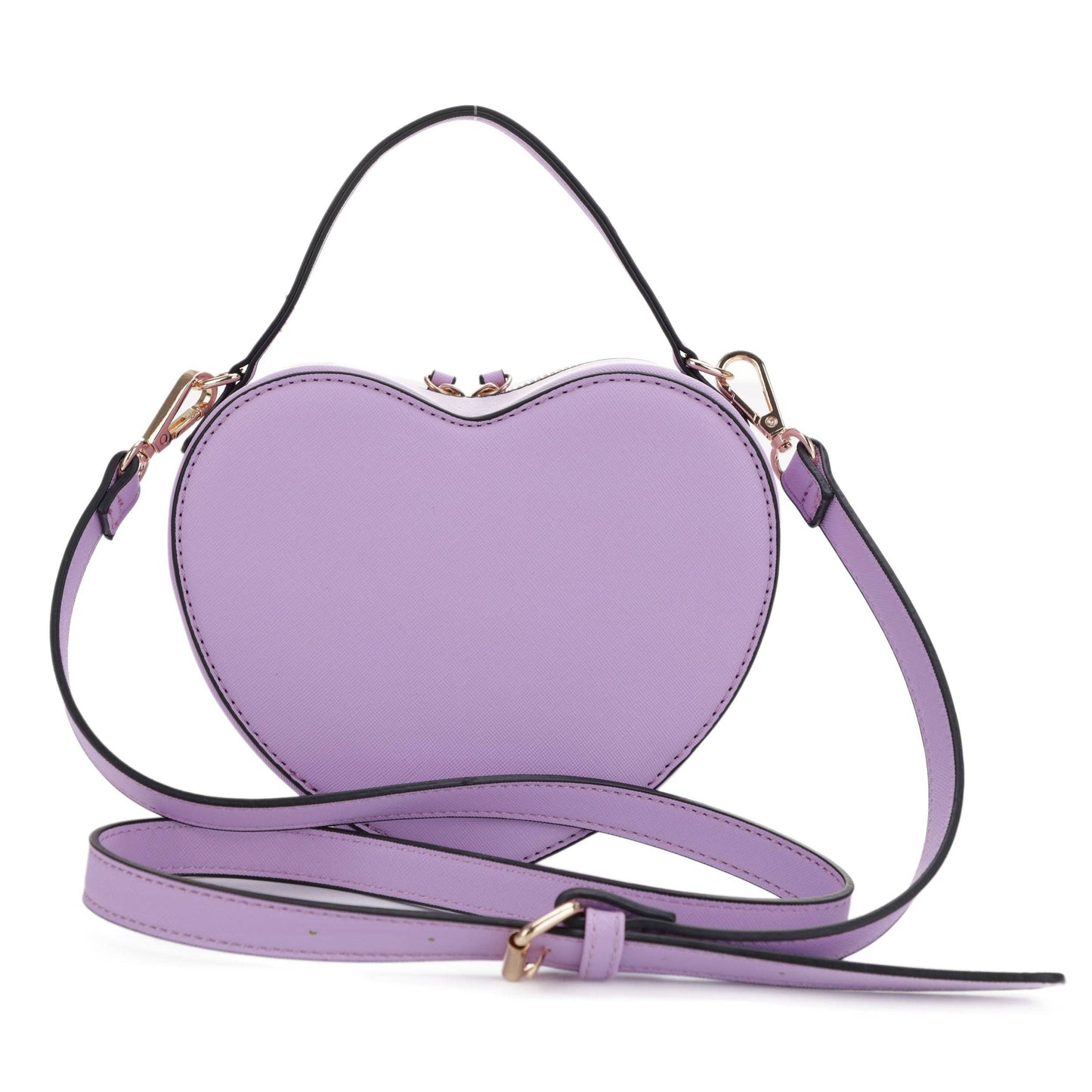 SM19671 Heart Shape Crossbody with Top Handle