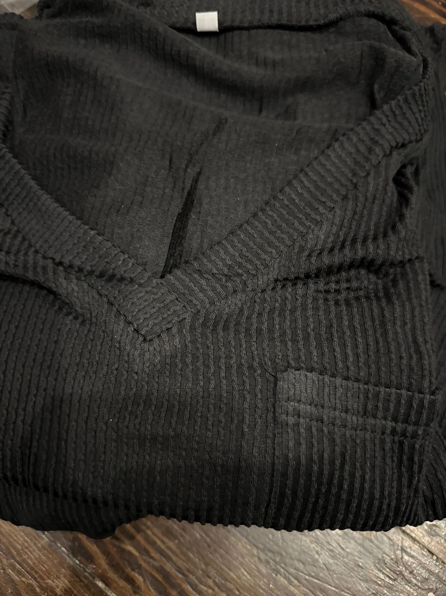 Women Black VNeck