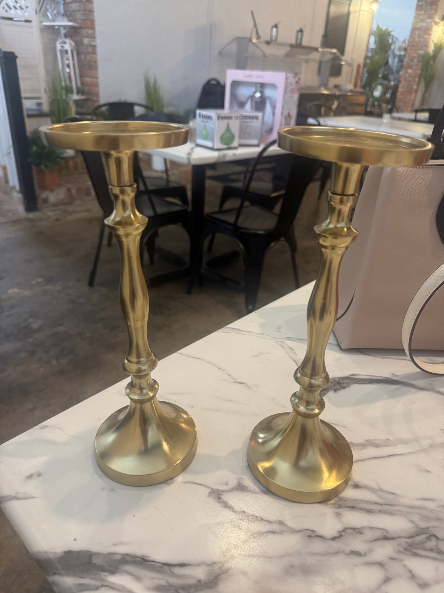 Brass Candle Stick Holders