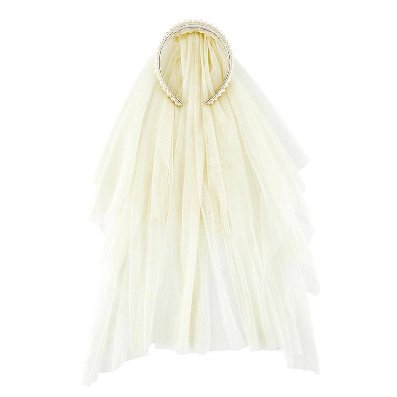 Headband Veil Set - Boho