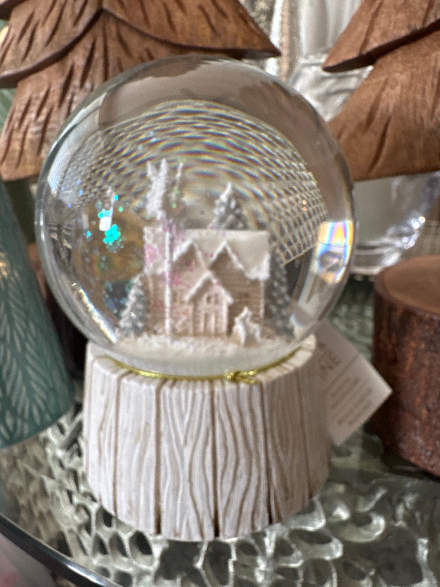 Large Snow Globe Musical