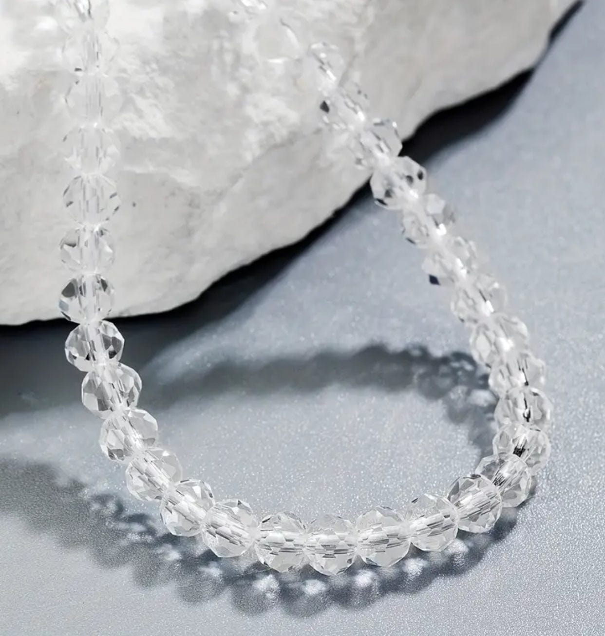 Clear Beaded Mobile PhoneTether