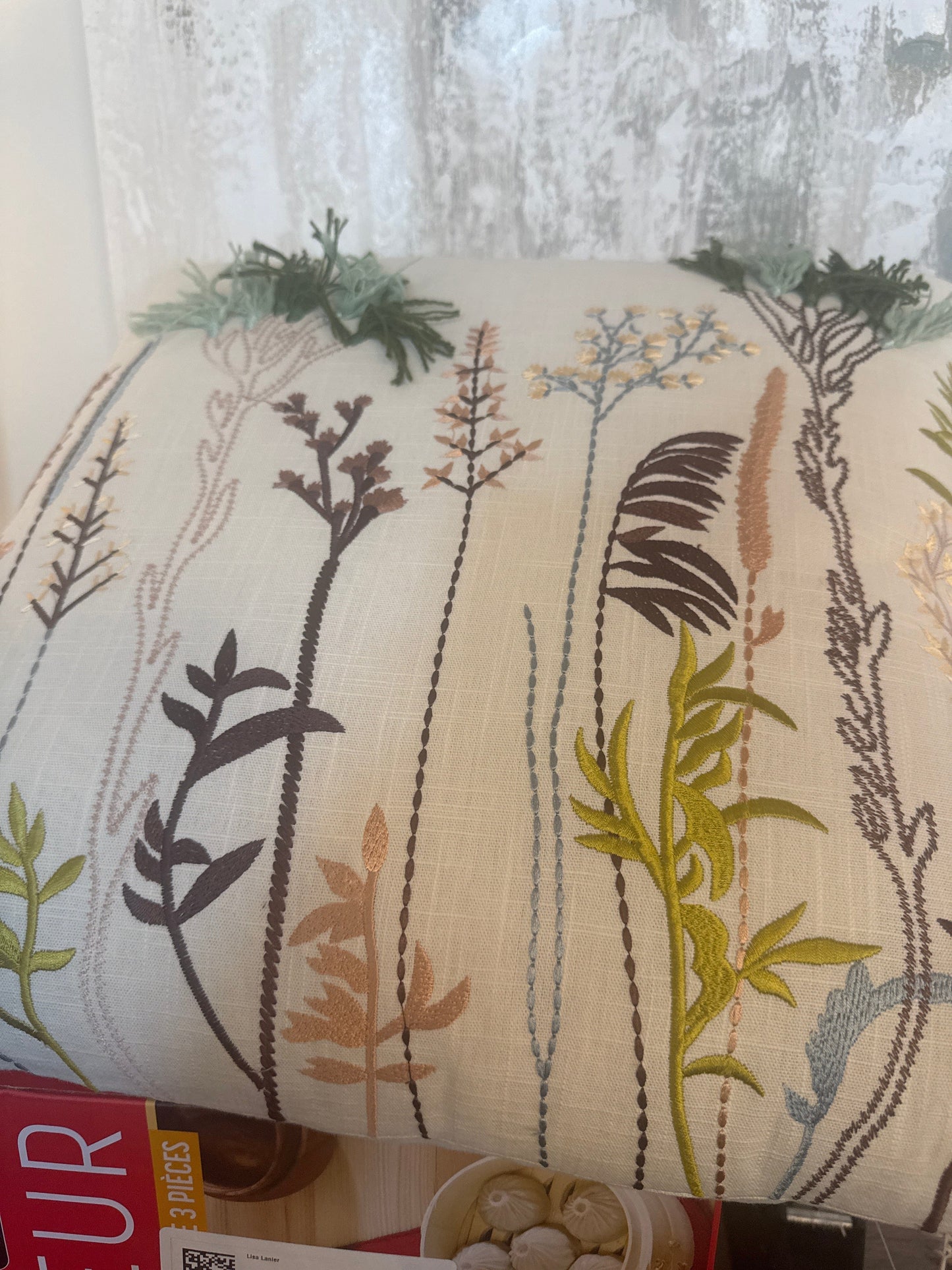 Embroidered Pillows