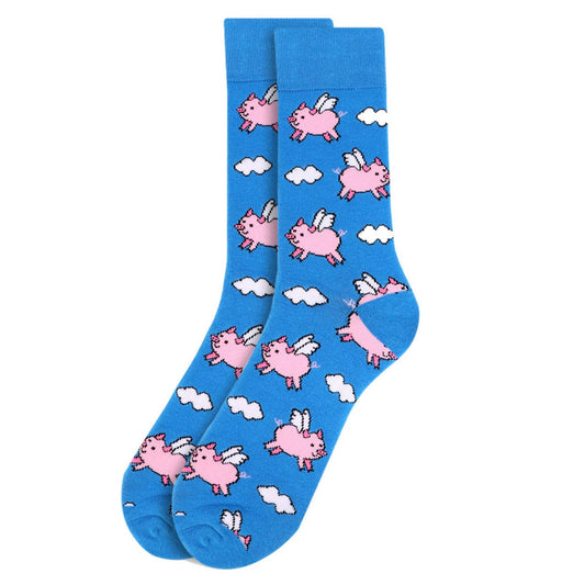 Mens When Pigs Fly Socks