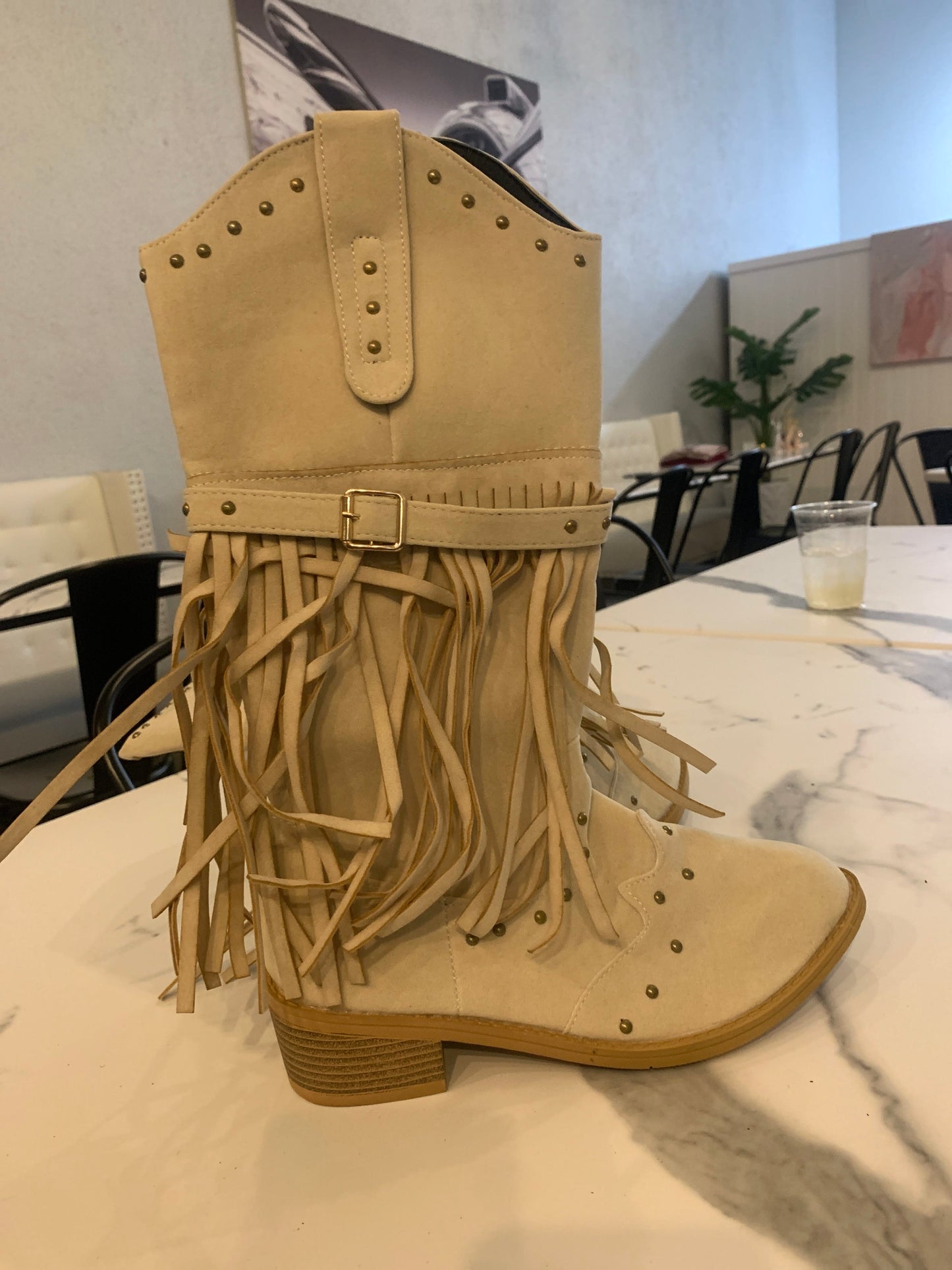 Women’s.Boots w/ Tassels