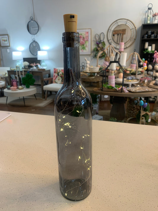 Wine Bottle w Lights