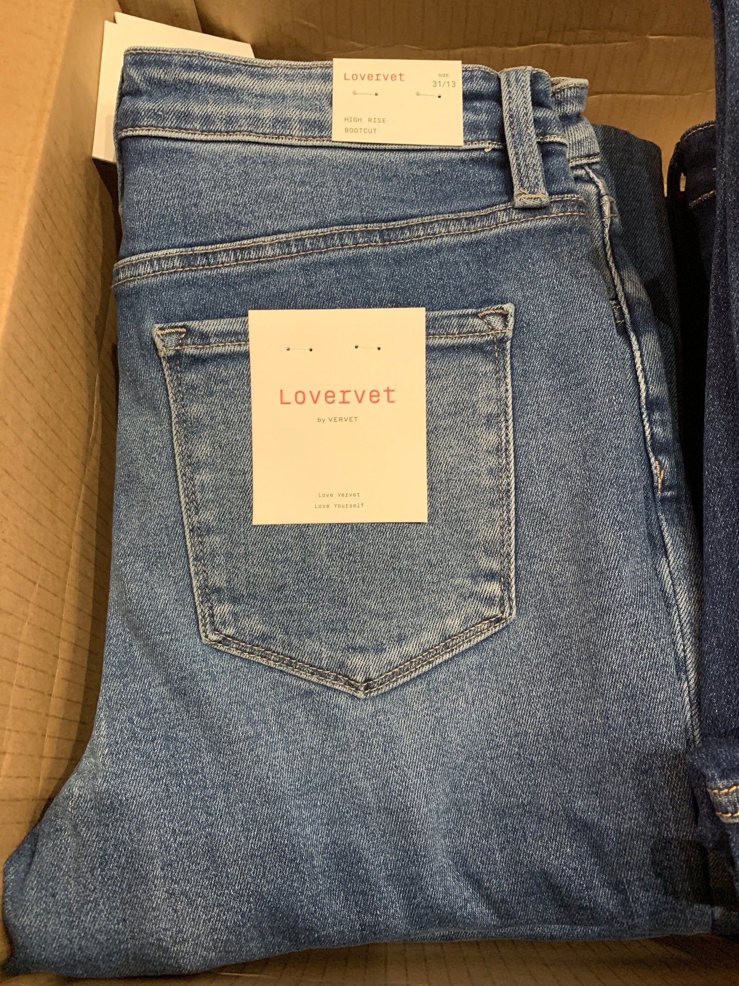 Lovervet by Vervet High Rise Boot Cut