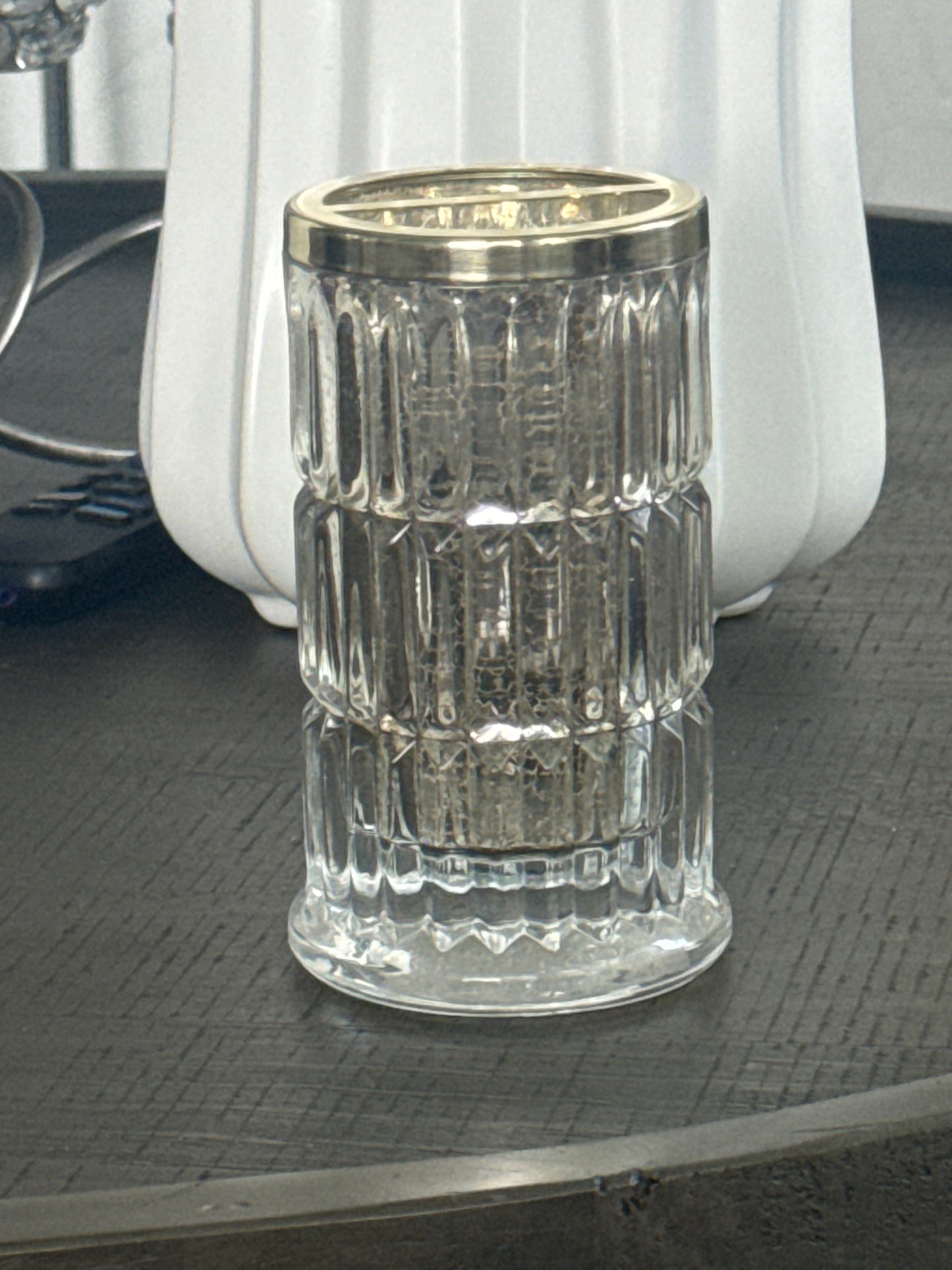 Bath Mercury Glass and Gold