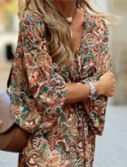 Boho Fall Dress