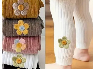 Toddler Leggings w/flower