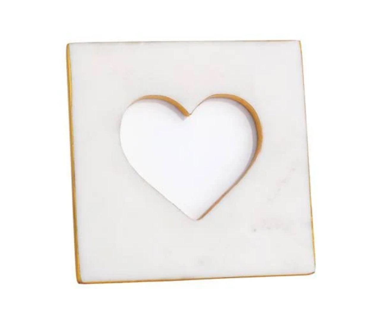 Marble Heart Pic Frame