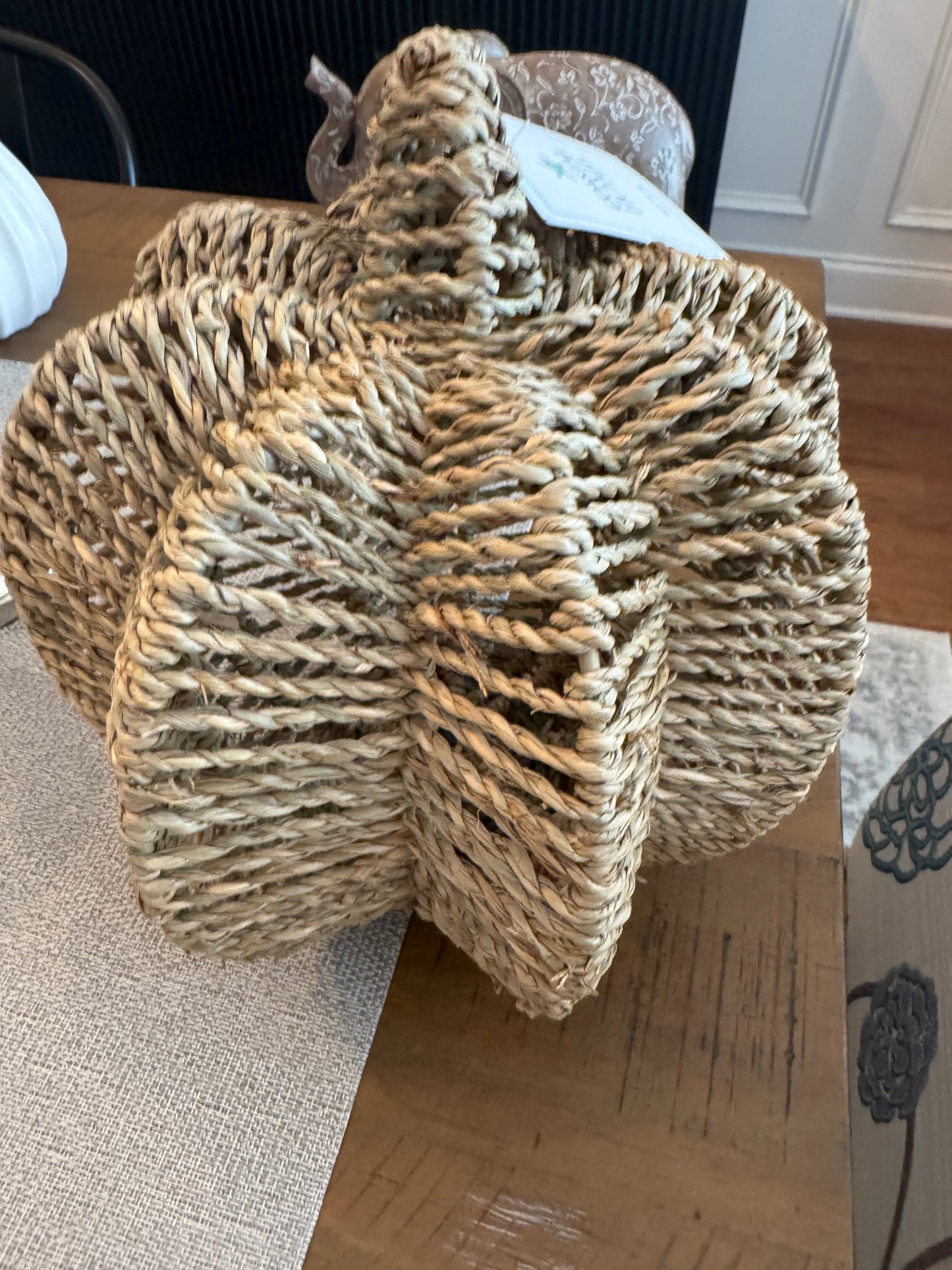 Costal Woven Pumpkin