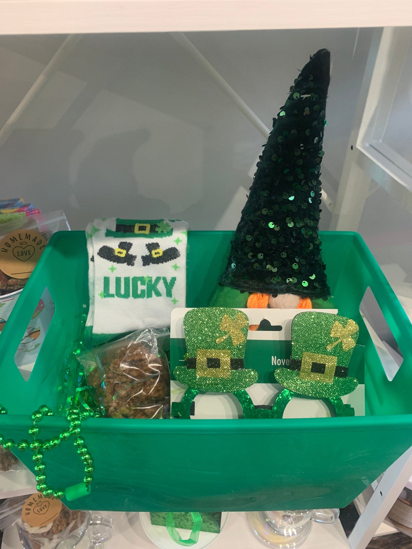 St Patrick's Day Basket