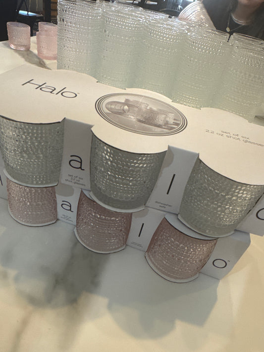 Textured Shot glasses 2.2 oz
