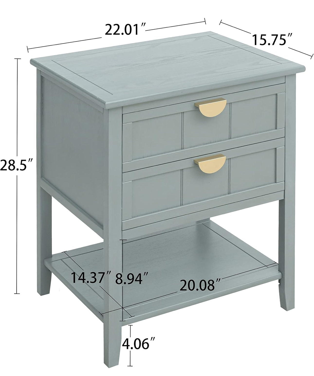 Grey Side Table