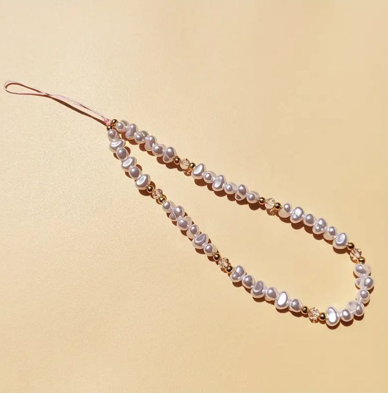 Crystal Beaded Phone Strap