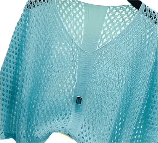 Ice Blue Summer Sweater OS