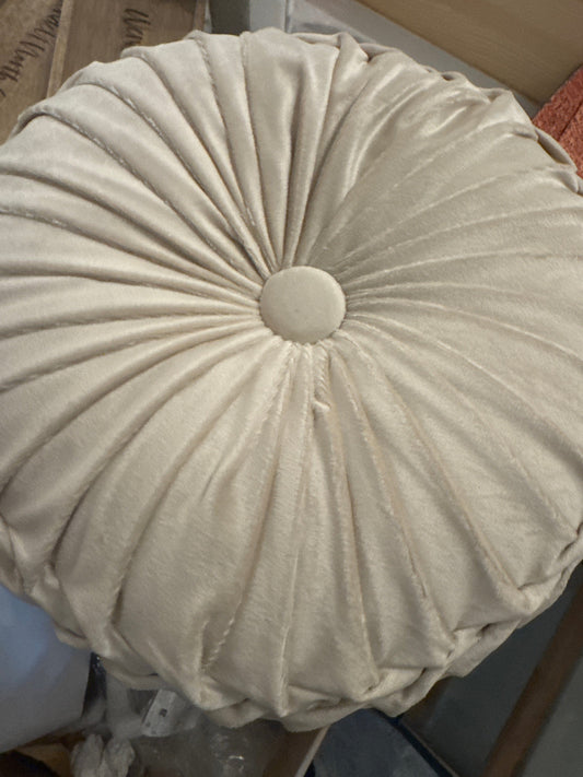 Round Flower Pillow