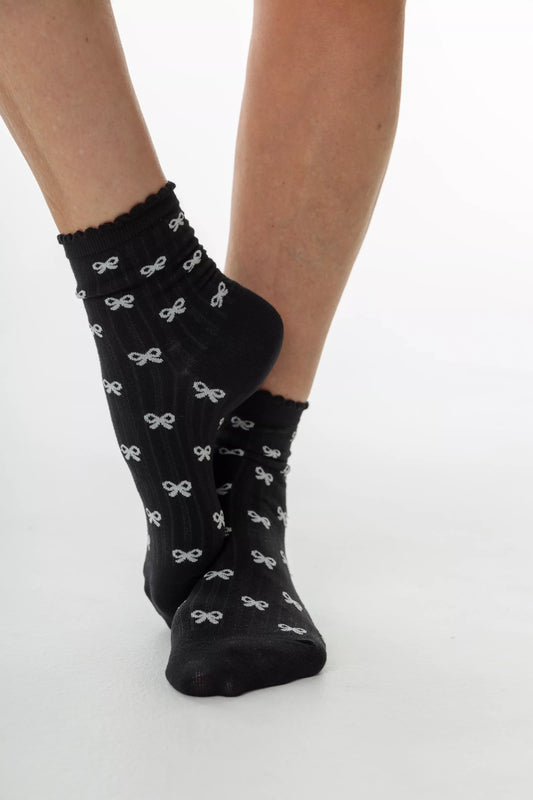 Small Bow Socks Life is Socks