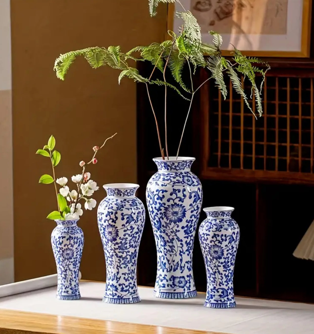 Small Blue Vase