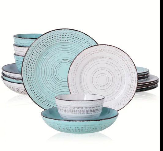 Stoneware 3 Pc Place Setting