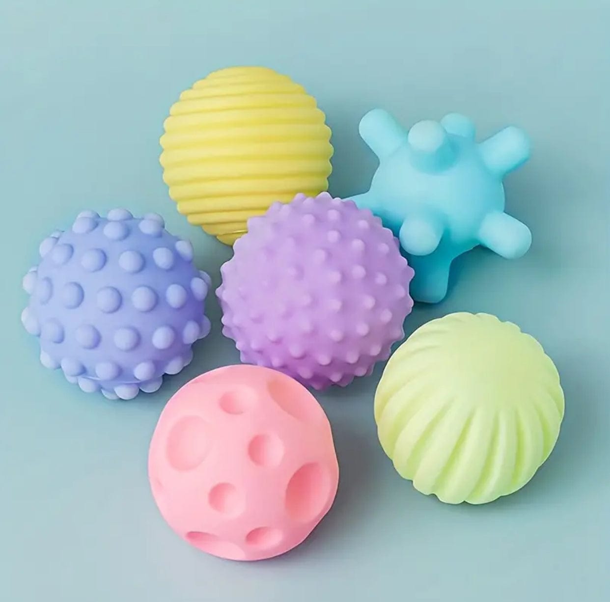 Soft Rubber Balls for Infants and Toddlers
