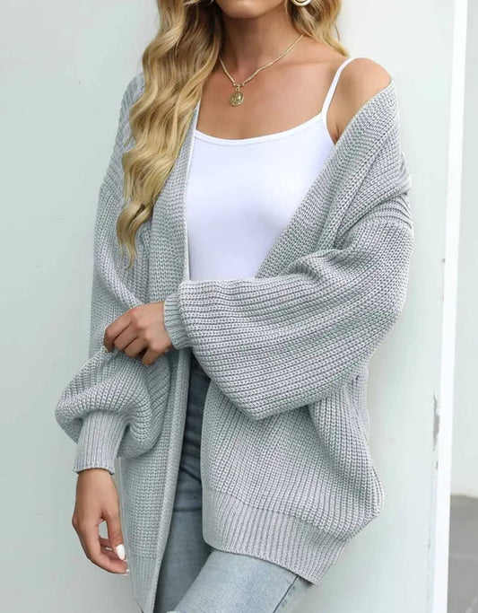 Oversized Lantern Sleeve Sweater
